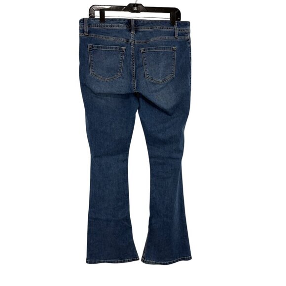 Torrid Luxe Slim Medium Rise Bootcut Jeans Women's Size 12 Regular - Picture 2 of 7